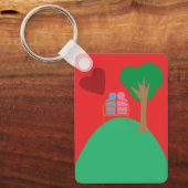 Porte-clés Un couple en rendez-vous (Recto)