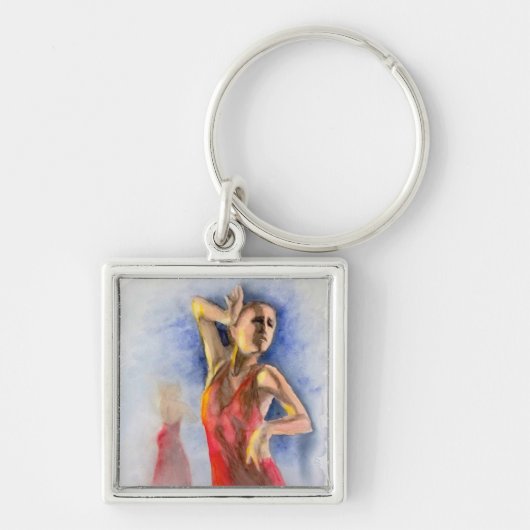 PORTE-CLÉS UN DANSEUR 2 DE FLAMENCO (Devant)
