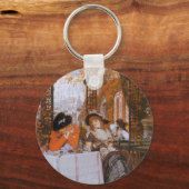 Porte-clés Un Déjeuner par James Tissot (Recto)