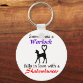 Porte-clés Un démoniste peut aimer un shadowhunter (Recto)