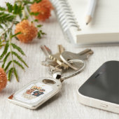 Porte-clés Un dessin humoristique (Côté )