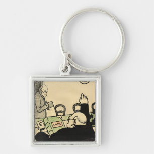 Porte-clés Un employeur renvoie un de ses employés