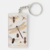 Porte-clés "Un entomologiste" (Dos)