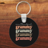 Porte-clés Un Grammy Remerciements Arbre D'Automne Feuilles D (Recto)