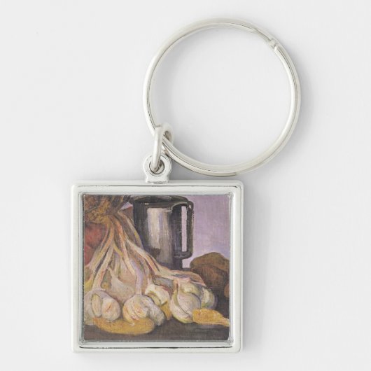 Porte-clés Un groupe d'ail et d'un étain Tankard (Devant)
