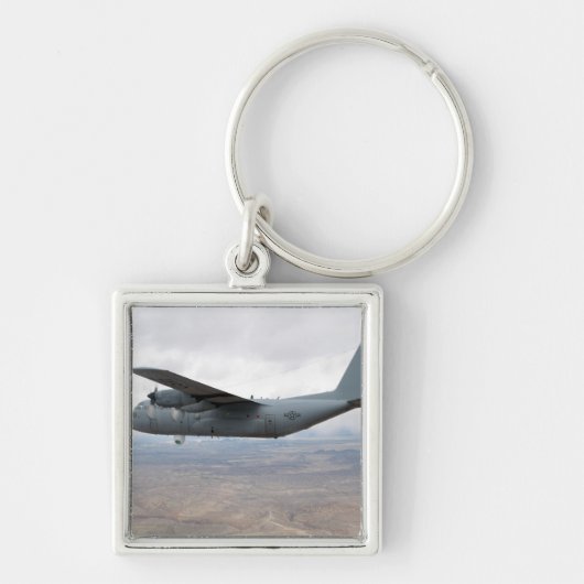Porte-clés Un Hercules C-130 s'envole dans le ciel (Devant)