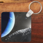 Porte-clés Un Hippocamp de la minuscule lune de Neptune. (Verso)