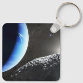 Porte-clés Un Hippocamp de la minuscule lune de Neptune. (Dos)