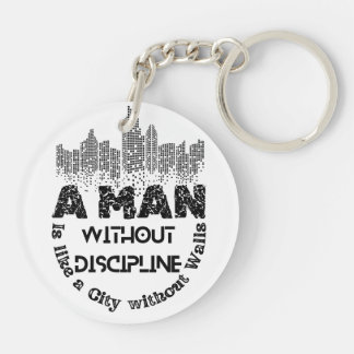 Porte-clés Un homme sans discipline Porte - clé acrylique