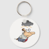 Porte-clés Un Homme Sous Un Nuage (Recto)