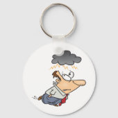 Porte-clés Un Homme Sous Un Nuage (Verso)