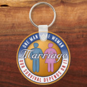 Porte-clés Un Homme... Une femme (Recto)