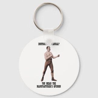 Porte-clés Un Homme Véritable Et Trop Homme