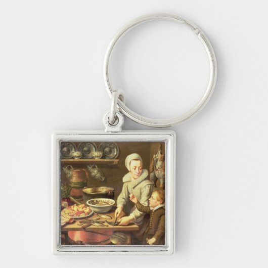 Porte-clés Un intérieur de cuisine (Devant)