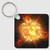 Porte-clés Un jeune nain rouge (Recto)