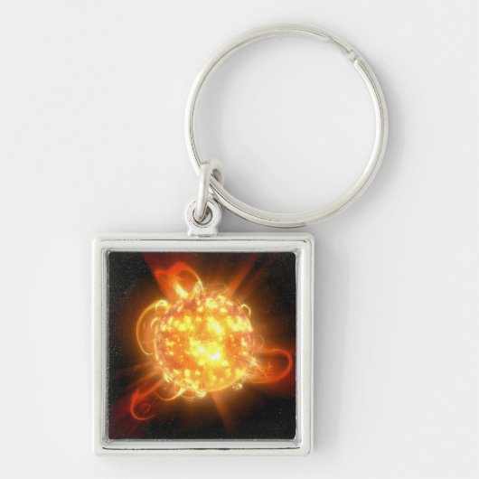 Porte-clés Un jeune nain rouge (Devant)