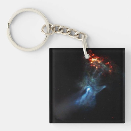 Porte-clés Un Jeune Pulsar Montre Sa Main (Devant)