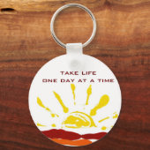 Porte-clés Un jour à la fois (Recto)