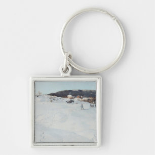Porte-clés Un jour d'hiver en Norvège, 1886