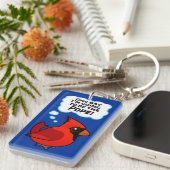 Porte-clés Un jour, je serai le pape ! (Devant droit)