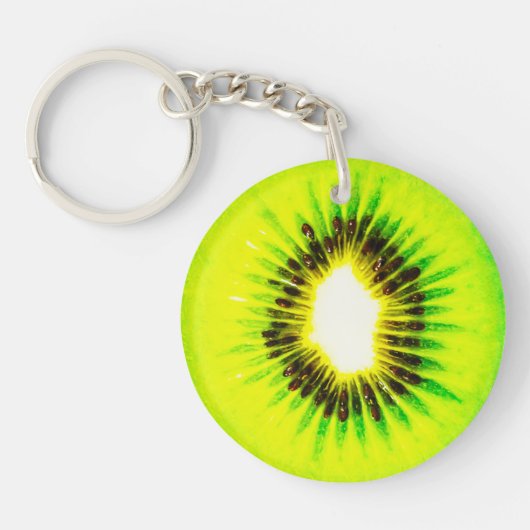 Porte-clés un kiwi personnalisable (Devant)