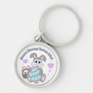 Porte-clés Un Lapin M'Aime ! Lapin de Pâques
