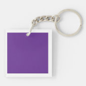 Porte-clés Un mélange abstrait de teintes violettes et roses  (Dos)