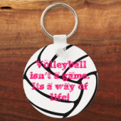Porte-clés Un merveilleux porte - clé de volley. (Recto)