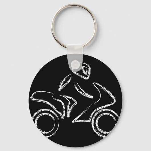 Porte-clés Un moto (Recto)