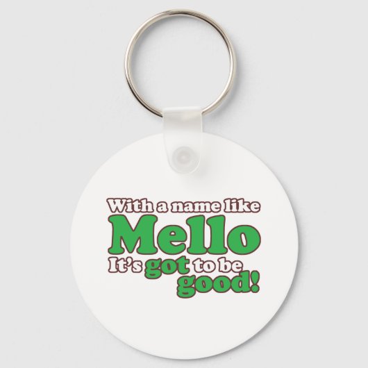 Porte-clés Un Nom Comme Mello (Recto)