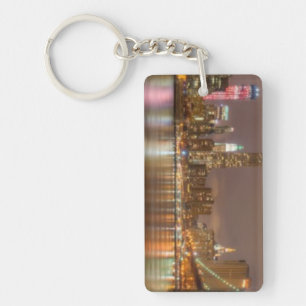 Porte-clés Un panorama de l'horizon de New York City