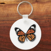 Porte-clés Un papillon de monarque à bijoux (Recto)