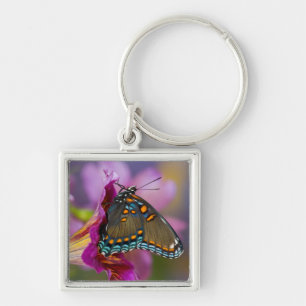 Porte-clés Un papillon swallowtail