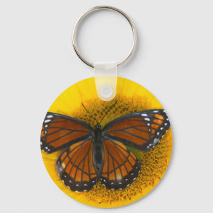Porte-clés Un papillon vice-roi   Limenitis Archippus