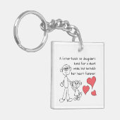 Porte-clés Un père tient la main de sa fille (Devant gauche)