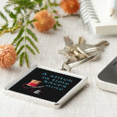 Porte-clés Un point à temps sauve neuf (Côté)