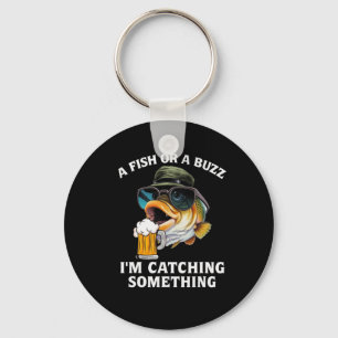 Porte-clés Un poisson ou un buzz je suis en train de prendre