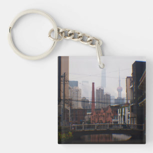 Porte-clés Un pont à Shanghai