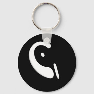 Porte-clés Un porte - clé au sol