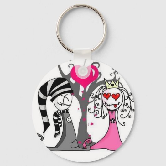 Porte-clés Un Porte - clé D'Amour Mort (Recto)