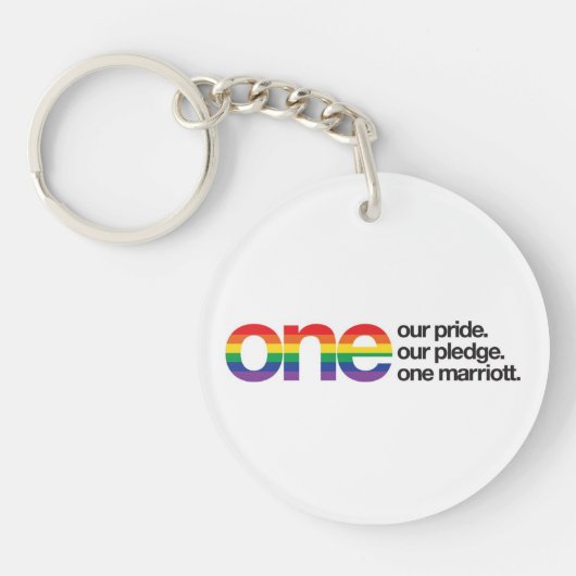 Porte-clés UN porte - clé de Marriott (Devant)