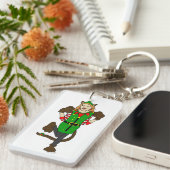 Porte-clés un Porte - clé de Noël (Devant droit)