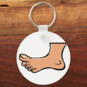 Porte-clés Un Porte - clé de pied (Recto)