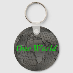 Porte-clés Un porte - clé du monde