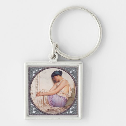 Porte-clés Un porte - clé Grec de fille (Devant)