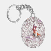 Porte-clés Un Porte - clé loup optimiste (Devant gauche)