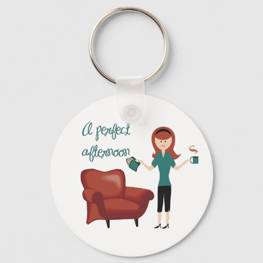 Porte-clés Un Porte - clé parfait l'après-midi (Recto)