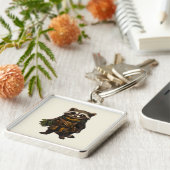 Porte-clés Un Porte - clé racoon rastique (Côté)