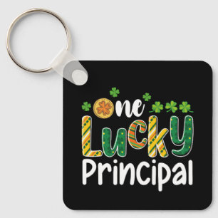 Porte-clés Un Principal chanceux école de la Saint-Patrick