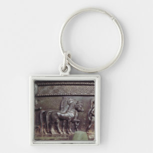 Porte-clés Un Quadriga et un Hoplite